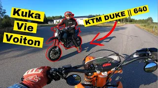 KTM EXC 250 VS KTM DUKE || 640