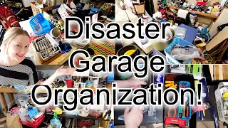 ORGANIZING GARAGE // DECLUTTER AND ORGANIZE