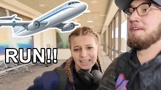 We're going to MISS our FLIGHT!!!