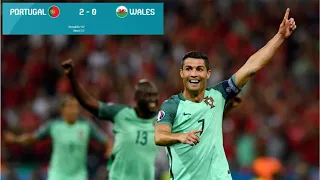 Portugal 2 - 0 Wales | EURO 2016 | Semi - Final | Match Highlights | 06 July 2016 | Classic Match