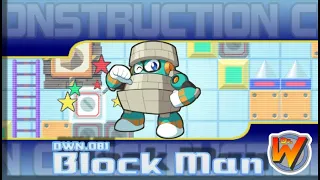 Megaman Powered Up - Block Man Recreation