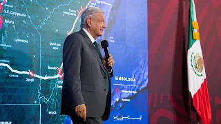 Tren Maya y Corredor del Istmo de Tehuantepec fortalecerán comercio. Conferencia presidente AMLO