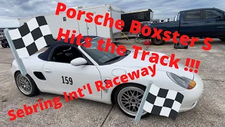 Porsche Boxster S On Track at Sebring !!!