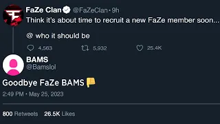 No more FaZe BAMS..