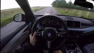 2017 BMW X5 F15 xDrive 30d POV/test drive acceleration