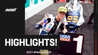 Moto3™ Race Highlights 💨 | 2023 #MalaysianGP