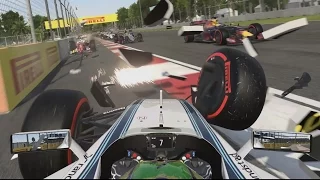 F1 2016 Crashes