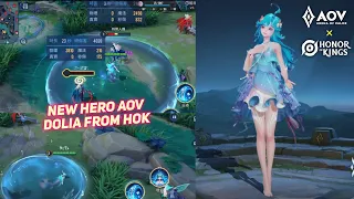 AOV New Hero Dolia (Support) | Beautiful Mermaid | AOV X HoK - Arena of Valor