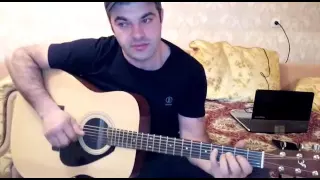 Карачаевец красиво играет и поёт на гитаре