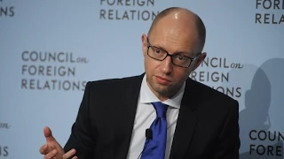 Ukrainian Prime Minister Arseniy Yatsenyuk on Ukraine’s Challenges