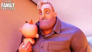 INCREDIBLES 2 | All the Best Clips and Trailer Compilation - Disney Pixar Movie