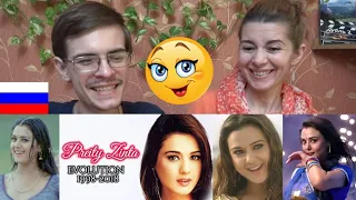 Preity Zinta Evolution (1998-2018) 🥰 | Russian reaction | The best songs!