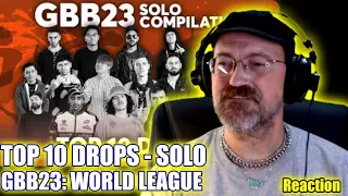 Top 10 Drops - SOLO - Grand Beatbox Battle 2023: World League - Reaction