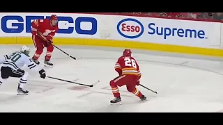 Elias Lindholm's game winning goal in game 1 vs Dallas Stars || Calgary Flames || 2022 NHL Playoffs