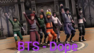 [MMD K-pop] BTS 방탄소년단 - Dope [Naruto Boys]