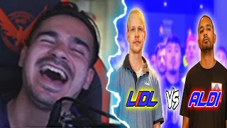 Erné REAGIERT auf LIDL vs. ALDI RAPBATTLE😂