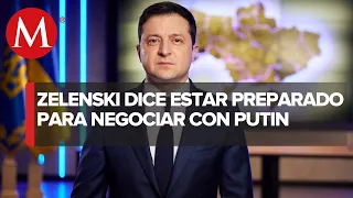 Fracaso en negociaciones "supondrá la tercera guerra mundial", alerta Zelenski