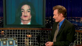 Late Night 'Michael Jackson & Arnold Via Satellite 2/2/05