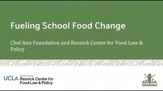 Fueling School Food Change   Oct 13 2022