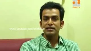 Prithviraj talking about Nivin pauly