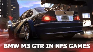 BMW M3 GTR IN NFS GAMES (2015-2023)