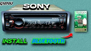 car stereo bluetooth installation Sony car music system bluetooth