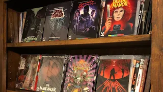 Arrow Video Collection Overview, 4K Blu Ray DVD Horror Sci Fi Slipcovers Out of Print Limited