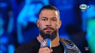 Roman Reigns dice que es la cara de la WWE - WWE Smackdown 19/08/2022 (En Español)