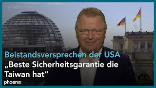 China-Taiwan-Konflikt: Einschätzungen von Politikwissenschaftler Eberhard Sandschneider