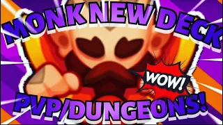 RUSH ROYALE - BEST MONK DECK FOR PVP/DUNGEONS! *MONK VS  CULTIST* WHICH DECK IS BETTER! 🚨