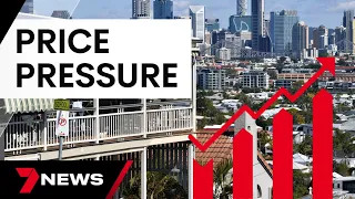 Brisbane house prices soar, now on track to overtake Melbourne | 7 News Australia