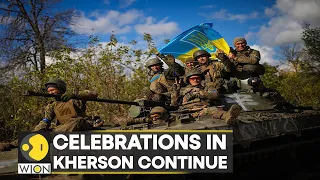 Russia-Ukraine War: Celebrations in Kherson continue; residents greet Ukrainian troops with flowers