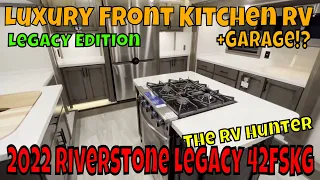 2022 Riverstone Legacy 42FSKG | Luxury RV With a Garage!! RV Tour by "The RV Hunter"