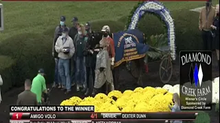 Amigo Volo & Dexter Dunn wins the $444,000 Kentucky Futurity three year olds in 1.51 at The Red Mile