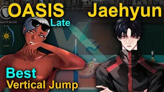 The Spike. Volleyball 3x3. OASIS (Late) vs Jaehyun. Best Vertical Jump. Oasis gameplay
