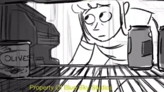 Nimona and Ballister Storyboards (Blue Sky Studios’ Nimona)