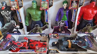 Unboxing Avengers toys, Hulk cartoon, Venom cartoon, Batman cartoon, Dead pool, Joker | BLACK ADAM