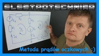 ELEKTROTECHNIKA - metoda prądów oczkowych :)