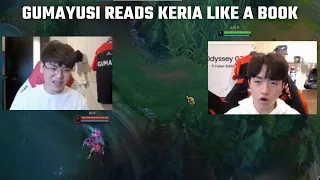 Gumayusi reads Keria like a book | T1 Stream Moments