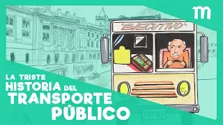 La triste historia del transporte público en Bogotá