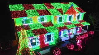 2021 "Christmas Eve" by Trans-Siberian Orchestra - Linglestown Lights Christmas Lightshow
