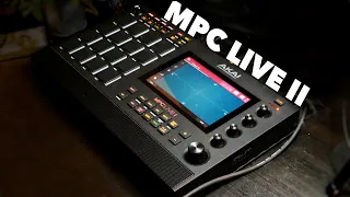 MPC Live 2 Making a song with Hype, Mellotron, Vocal Tuner and more