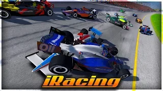 ИНДИКАР НА ОВАЛЕ ВЫГЛЯДИТ БОЛЕЕ ИНТЕРЕСНЫМ - iRACING