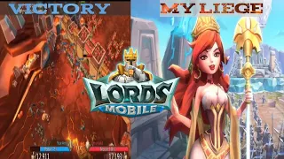 LORDS MOBILE|| I DEFEATED TIER 2 TROOPS