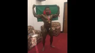 Mr. Bangladesh Shumon Das wins Gold Medal