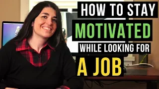 How to stay POSITIVE while looking for a job (Job search depression)