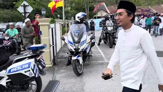 TERPALING BARU !! MANTAP MOTORSIKAL BARU PENGIRING POLIS DATUK SERI ANWAR IBRAHIM BMW R1250 RT