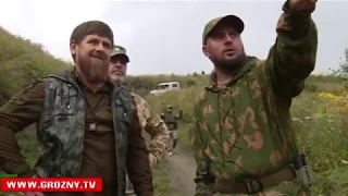 Глава Чечни посетил историческую область Нашха ,август 2016