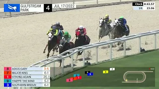 Gulfstream Park: July 17, 2022 Race 4