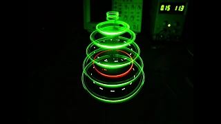 Rotating LED Christmas Tree + Arduino Wireless Power Transfer